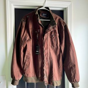 Mens Cargo Military Jacket. Never worn. Brand new.